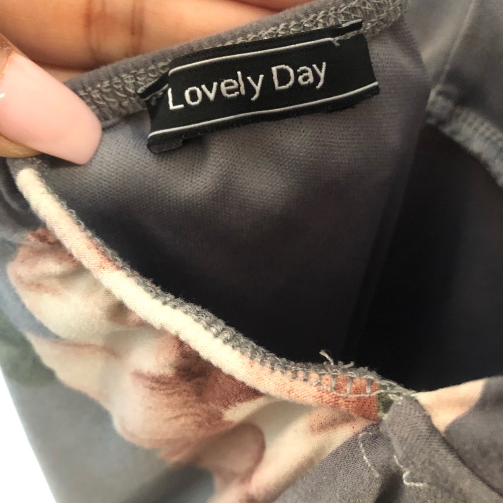 Midi backless flower dress - Picture 2 of 4